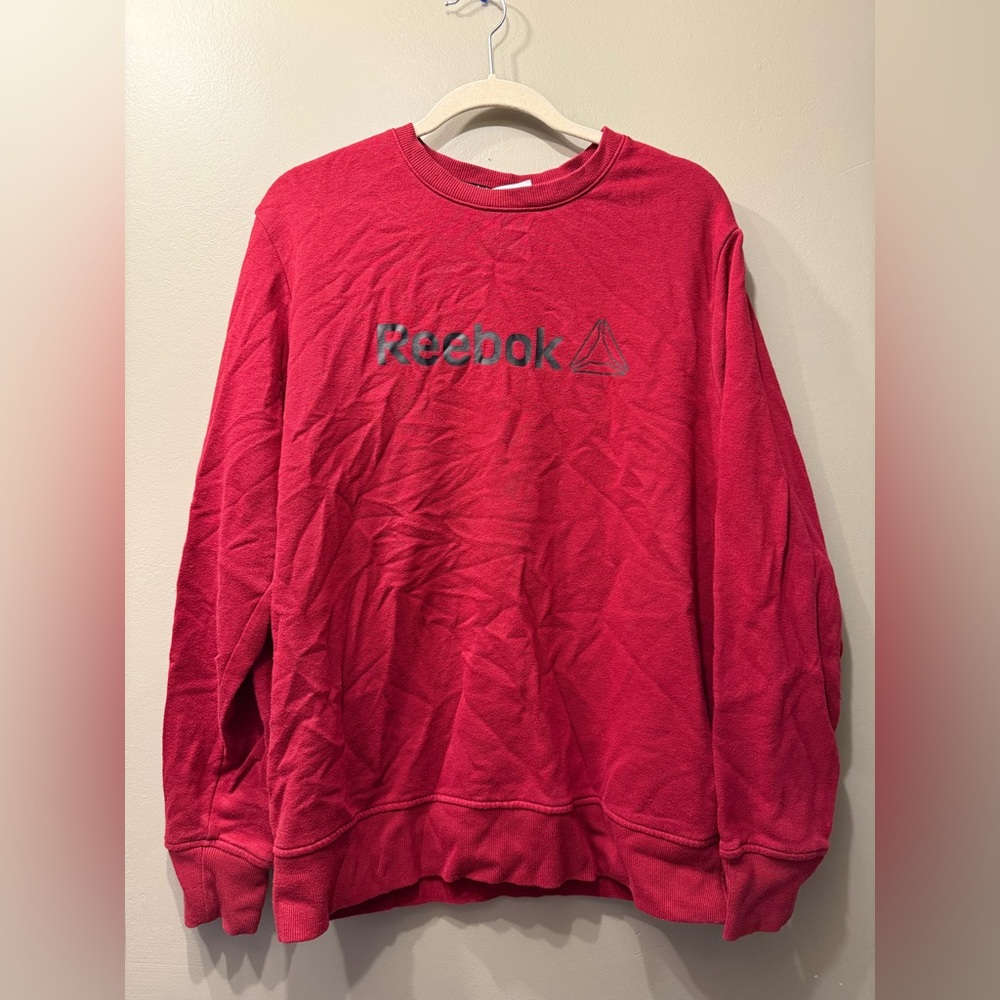 Reebok Classic Red Crewneck